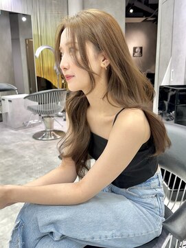 シティ(CITY) 韓国風レイヤーカット 顔まわりレイヤー 似合わせカット ロング