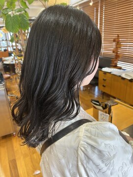 オーガニックマインド 坂戸 鶴ヶ島(organic+mind) 大人可愛い髪質改善カラーアッシュグレージュ透明感