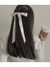美髪縮毛矯正＋カット＋超音波アイロンTr  ￥18000