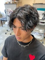 ジュンヌオム リンカラン(Jeune Homme LINGKARAN)&nbsp;ツイストスパイラル×センターパート