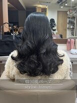 アミー 銀座(Ammy) コテ巻き風・韓国風パーマ