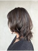 ミディアムヘアを活かしたパーマヘア♪