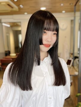 エイン(EYN) 姫カット/ステップカット/前髪カット/髪質改善/ストレート