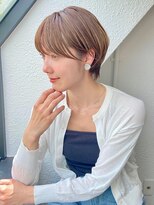 ナツヤ(NATSUYA) 前髪長め大人ひし形ショート20代30代40代表参道