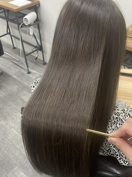 バレ(BALE) 髪質改善/オリーブグレージュ/艶髪/美髪/滋賀/草津