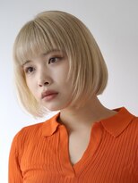 ワン 戸塚(ONE008)&nbsp;オリーブベージュ/ウェットヘア /レイヤーカット /戸塚