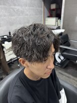 ミオ(Mio)&nbsp;滋賀/南草津/メンズ美容室/波巻きツイストスパイラルパーマ