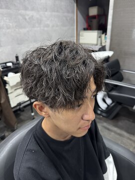 ミオ(Mio) 滋賀/南草津/メンズ美容室/波巻きツイストスパイラルパーマ