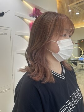 アーチバイケンジ(arch by kenje) 顔まわりインナー★ピンクベージュ