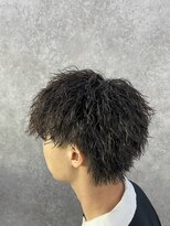 カット＋特殊パーマ【刈り上げないツイストスパイラルパーマ】