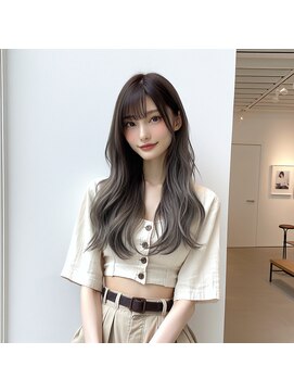 ワトワ 富田店(WAtoWA) ★モテ髪前髪くびれヘア韓国風ロングヘア美髪イメチェンうる艶髪