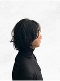 簡単パーマショートボブ