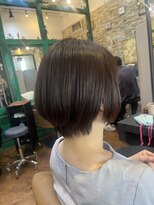 ヘアーラウンジ アンフィ 井土ヶ谷(Hair Lounge Anphi)&nbsp;【before after】縮毛矯正　ショートボブ