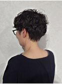 ショートカット×スパイラルパーマ