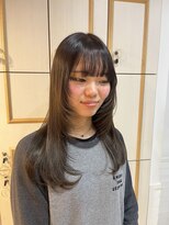 ネオリーブ チロル 横浜西口店(Neolive CiroL.)&nbsp;顔まわりカット×韓国レイヤー　ミニウルフ