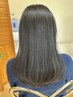 カット＋縮毛矯正リタッチ＋トステアトリートメント　（marbbナノバブル込）