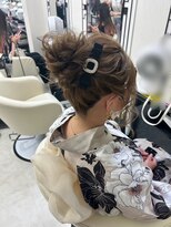 ベルグロー(BELLEGROW)&nbsp;おだんごヘア/アップヘア/祭りヘアセット