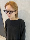【NAIVEHAIR】ペールオレンジ