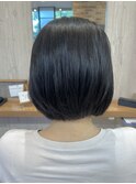 奥行きと丸さのあるボブスタイル！