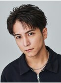 men's/メンズ曲がる縮毛矯正/ニュアンスパーマ/黒染め/池袋