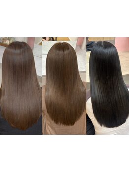 ブリーチ毛でも大丈夫！高濃度水素のULTOWAトリートメントで、うるツヤ美髪へ導きます♪