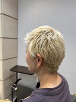 ルナ ピエナ(Luna piena)&nbsp;30代40代50代大人丸みショートくびれショートウルフ白髪ぼかし