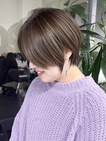 ジルチ ヘアー(Zilch hair)&nbsp;白髪ぼかし/白髪染め/ショートカット/40代50代/【北堀江】