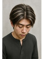 ポート 浦和(PORT)&nbsp;浦和メンズハイライトカラーメッシュカラーセンターパート