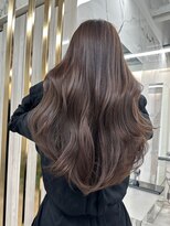 エトワール(ETOILE)&nbsp;ブリーチなしダブルカラー/ベージュカラー/ロングレイヤーカット