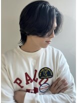 エル セルカ 高田馬場(el CERCA)&nbsp;センターパートウルフ×フェザーパーマ