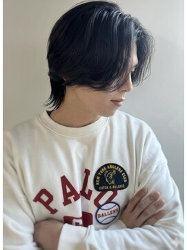 エル セルカ 高田馬場(el CERCA) センターパートウルフ×フェザーパーマ