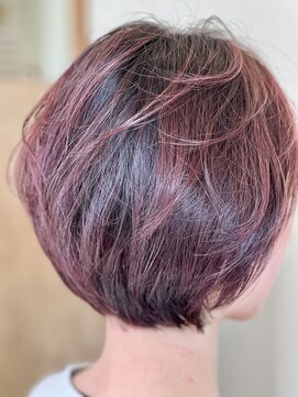 ルポ バイ モイ(Repos by MOI) 大人艶ピンクショートボブ【船橋】