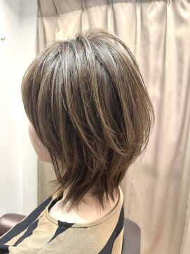 トゥーリ 大野城下大利店(tuuli) 大人可愛いミディアム　20代30代40代のナチュラルグレージュ