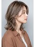 【大人の艶カラー】白髪・パサつきをカバー♪艶やかで若々しい印象の髪へ