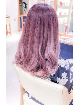 デイズ(days) ピンクバイオレットグラデーションカラーデザインカラー☆