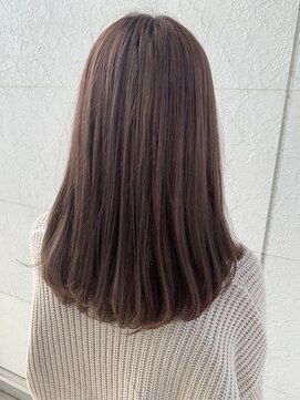 ブーム(BOOM) 【大分】透け感ベージュカラー　艶カラー　ナチュラル