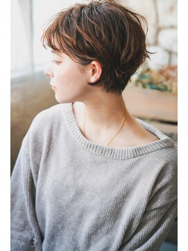 カライングドゥ(ing deux) 大人可愛いマッシュショートボブウルフカット◎30代40代50代60代