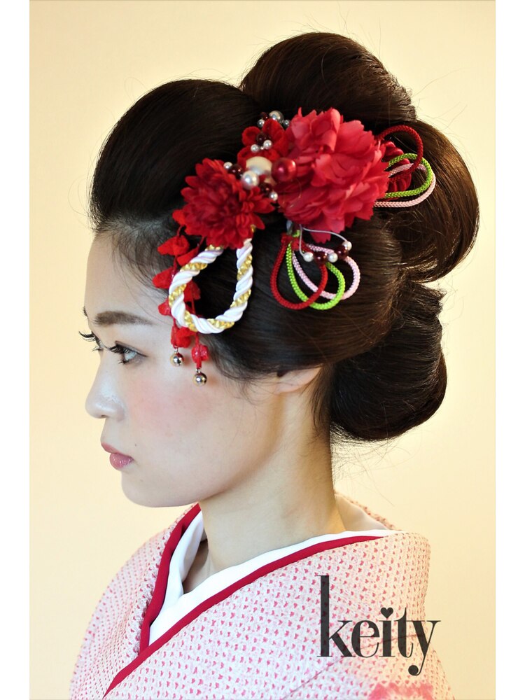 新日本髪 【TEL予約限定！】和髪、イベントヘアセット￥4600 
