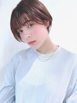 カナン 銀座(CANAAN)&nbsp;ミニマムショートボブ　テラコッタベージュ