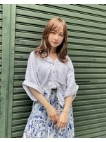 ヘアアンドエステ ヒロイン 西麻布本店(Hair&Esthe HIROIN) 大人のミディアムカールレイヤー