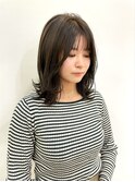 ミディアムレイヤー×透明感カラー