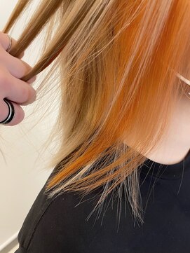ヘアーサロン リアン 鴻巣店(hair salon Rien) インナーオレンジ