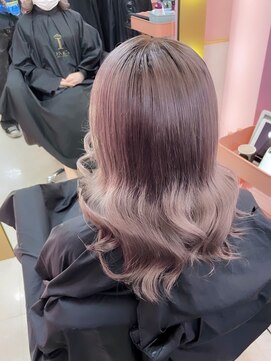 ミーナ バイ ワンズ 町田(mina by one's kyougoku) ミルクティーカラー 町田 町田駅