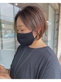 前下がりショートボブ〈村上〉