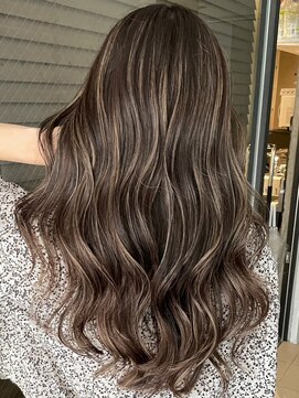 ジルブラン 横浜関内(JIL BLAN) ハイライトバレイヤージュダブルカラーケアプリーチ30代40代