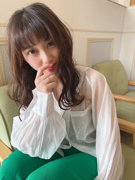 トゥーリ 筑紫野店(tuuli) 大人かわいい前髪◆マチルダボブ◆ピンクベージュ◆髪質改善◆