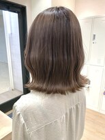 シエル 豊中岡町店(CIEL) 《豊中岡町》外ハネ切りっぱなしボブ
