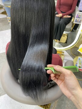 ガルボヘアー 名古屋栄店(garbo hair) #名古屋#栄#プルエクステ#髪質改善#黒髪ロング#縮毛矯正