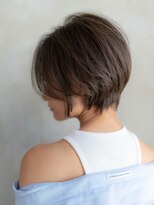 イオ 本厚木(io) ショートヘア似合わせカットグレージュカラーイメチェン小顔