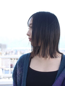ラス(Las) 切りっぱなしボブ